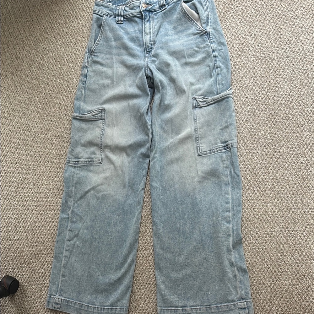 American Eagle Outfitters Blue Relaxed Jeans